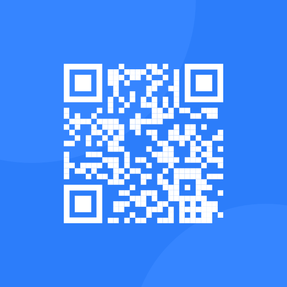 QR Code, leads to Frontend Mentor website